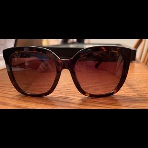 Brand new Tory Burch tortoise sunglasses